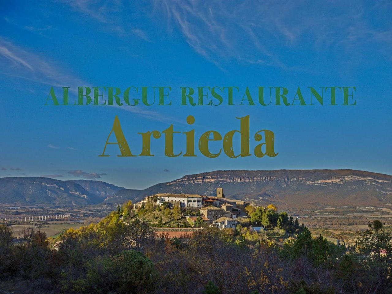Albergue Restaurante De Artieda Esterno foto